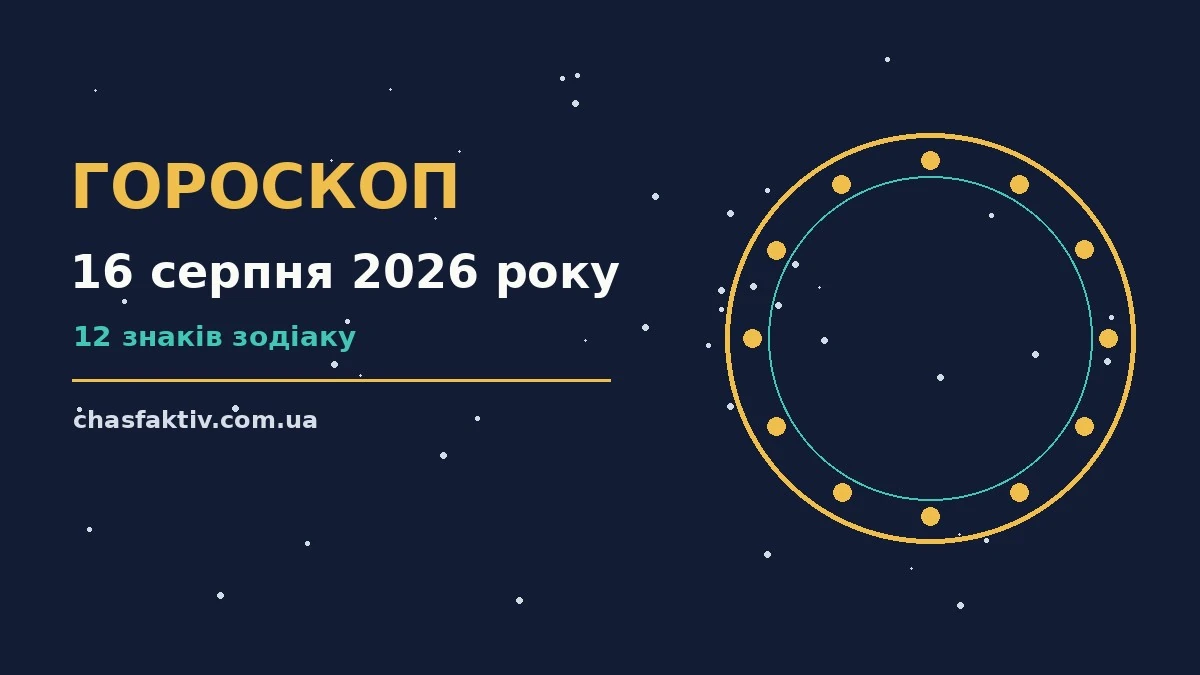 Недільний гороскоп на 16 серпня 2026 року: орієнтири для стосунків і спілкування