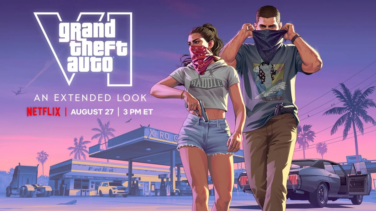 Ілюстрація до розширеного відеоматеріалу GTA VI від Rockstar