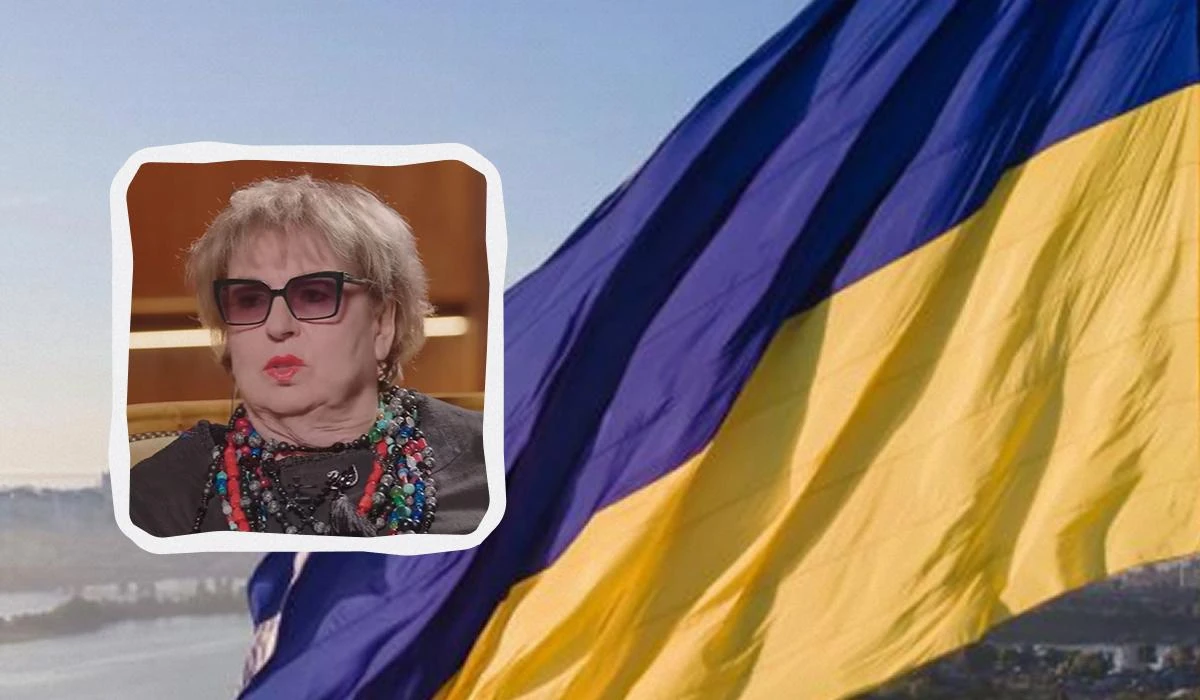Елла Лібанова під час відеоінтерв'ю