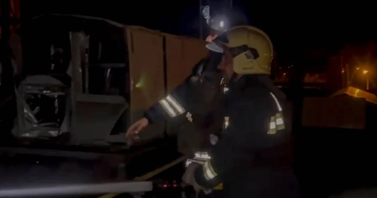 Наслідки удару безпілотників по ТРЦ у Сумах ввечері 10 вересня