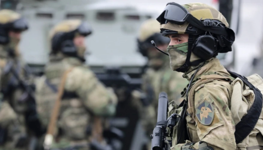 Мапа європейського напряму воєнних сценаріїв Росії