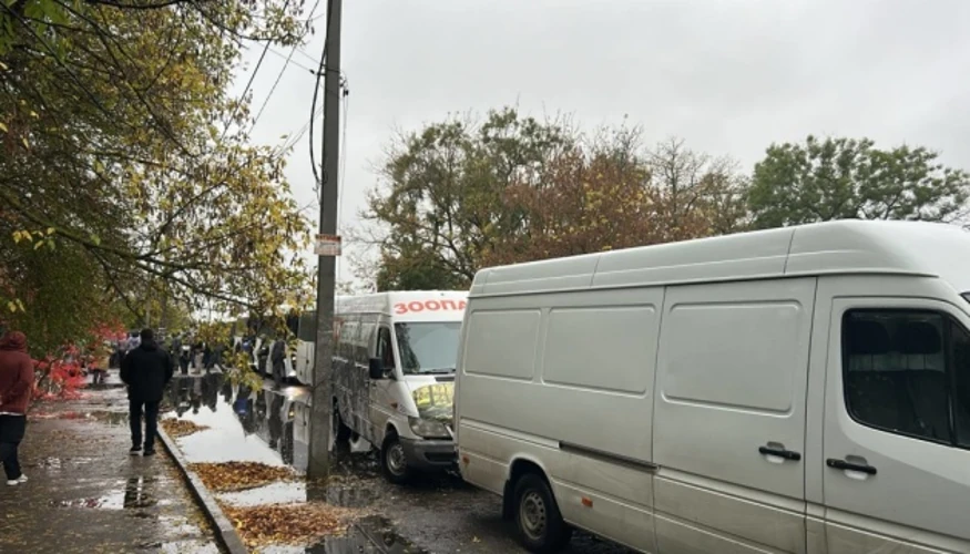 Доставка гуманітарної допомоги жителям тимчасово окупованих Олешків Херсонської області